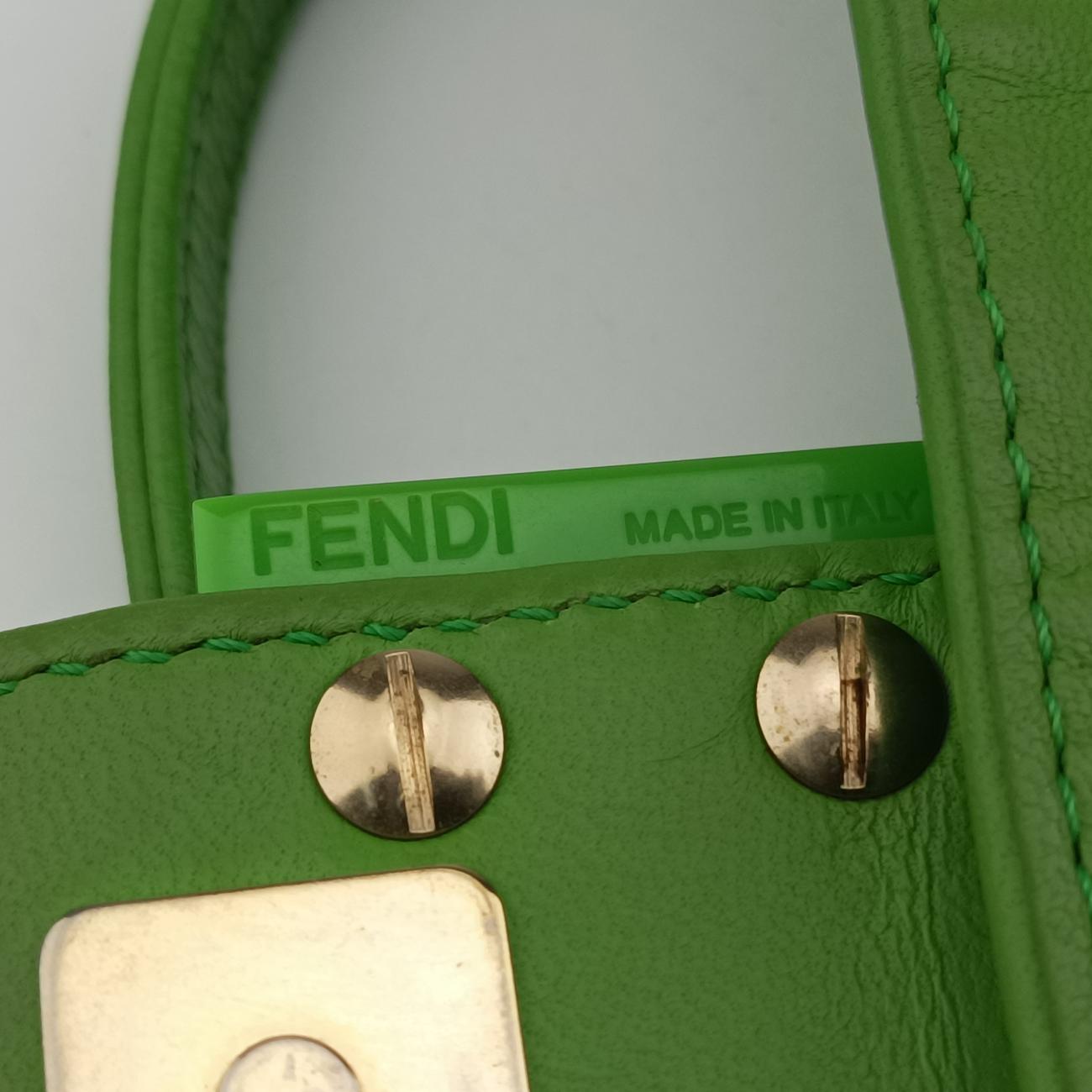 BAGUETTE Green Leather 8BK060 2415-8BK060-YME-088マンマバケット グリーン レザー 8BK060 2415-8BK060-YME-088