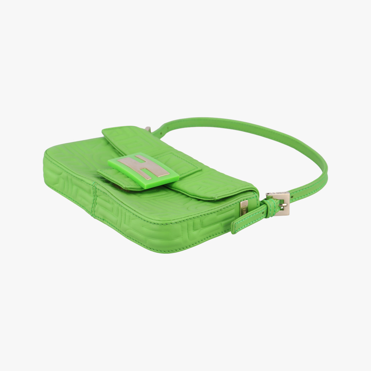 BAGUETTE Green Leather 8BK060 2415-8BK060-YME-088マンマバケット グリーン レザー 8BK060 2415-8BK060-YME-088