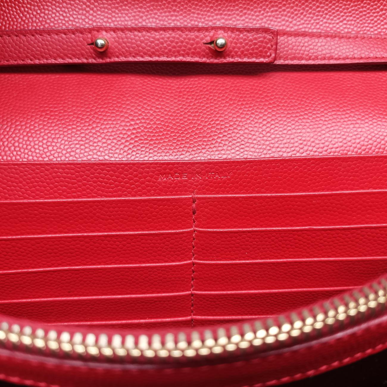 MONOGRAM Red Caviar Skin 377828 GUE377828.1214モノグラム レッド キャビアスキン 377828 GUE377828.1214