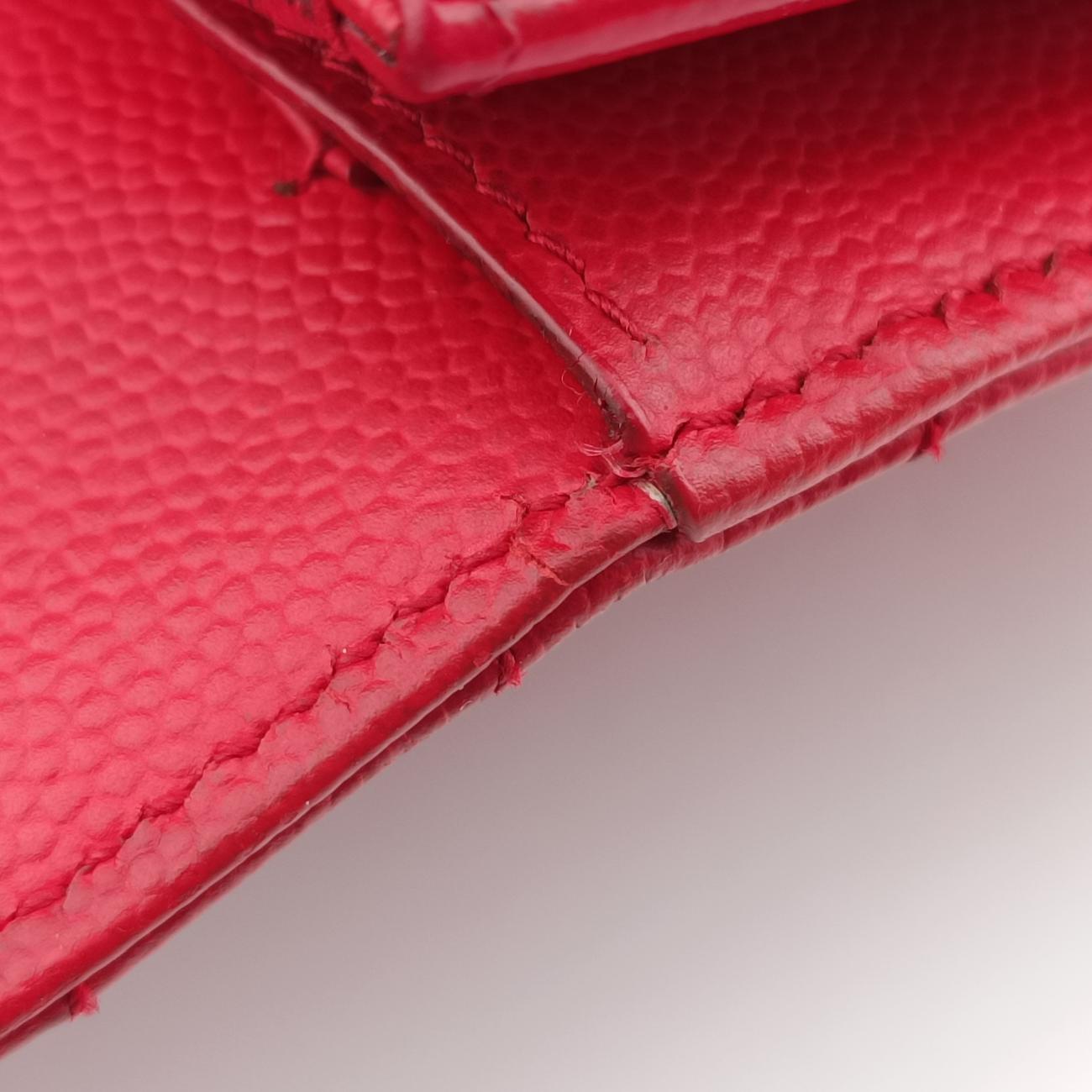 MONOGRAM Red Caviar Skin 377828 GUE377828.1214モノグラム レッド キャビアスキン 377828 GUE377828.1214