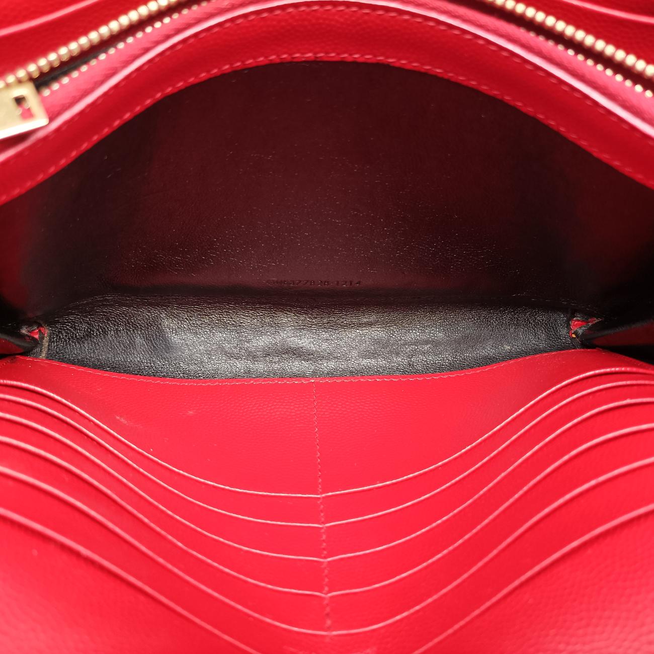 MONOGRAM Red Caviar Skin 377828 GUE377828.1214モノグラム レッド キャビアスキン 377828 GUE377828.1214