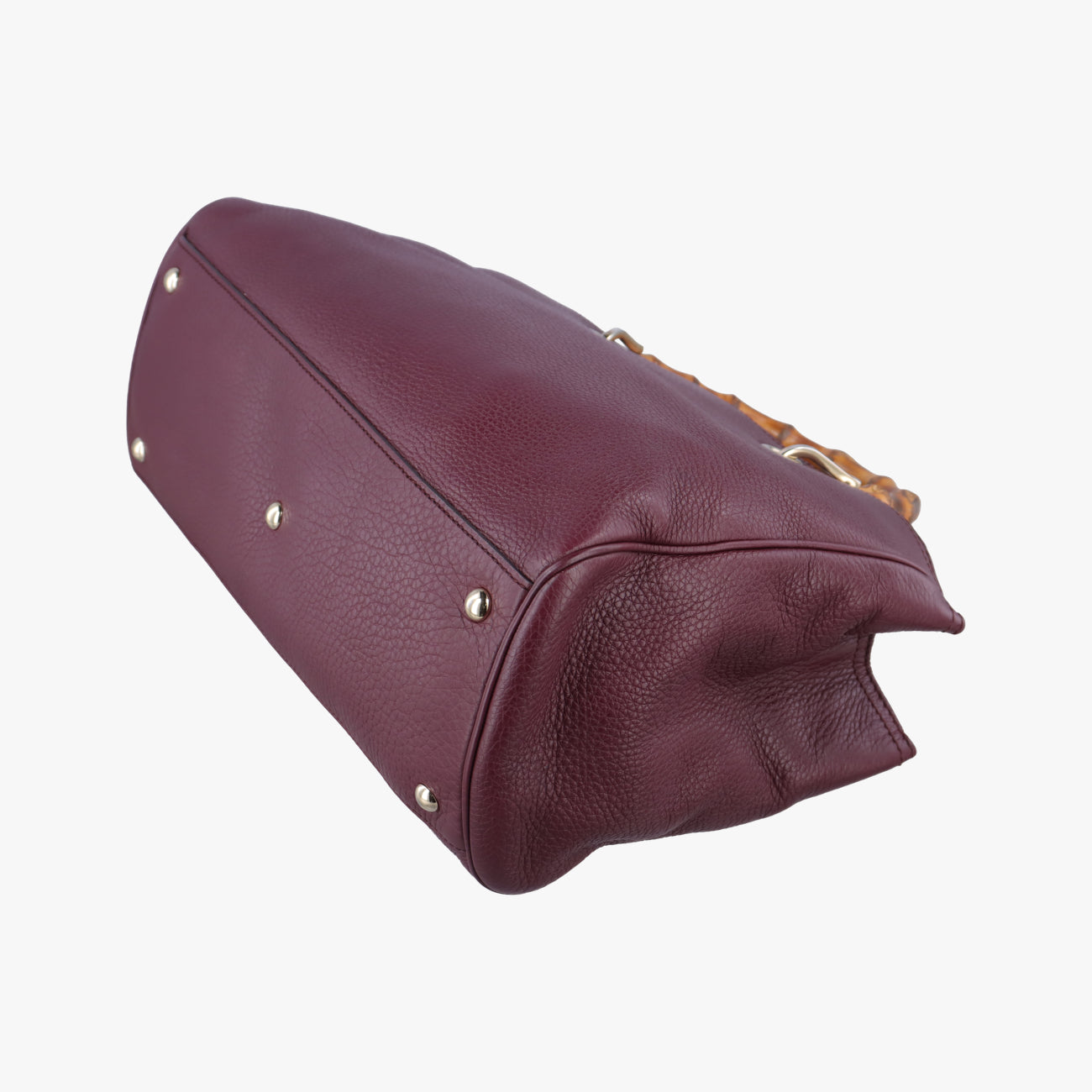 Bamboo Shopper Purple Leather 323660 D016266263バンブーショッパー パープル レザー 323660 D016266263