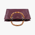 Bamboo Shopper Purple Leather 323660 D016266263バンブーショッパー パープル レザー 323660 D016266263