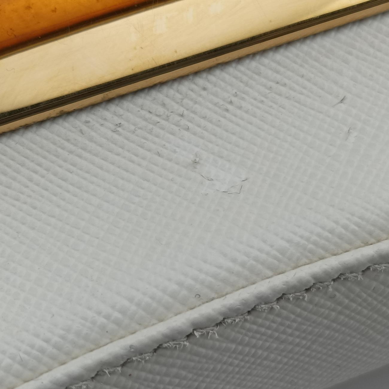 Sidonie White SAFFIANO　Leather 1BD219 25 Fシドニー ホワイト サフィアーノレザー 1BD219 25 F