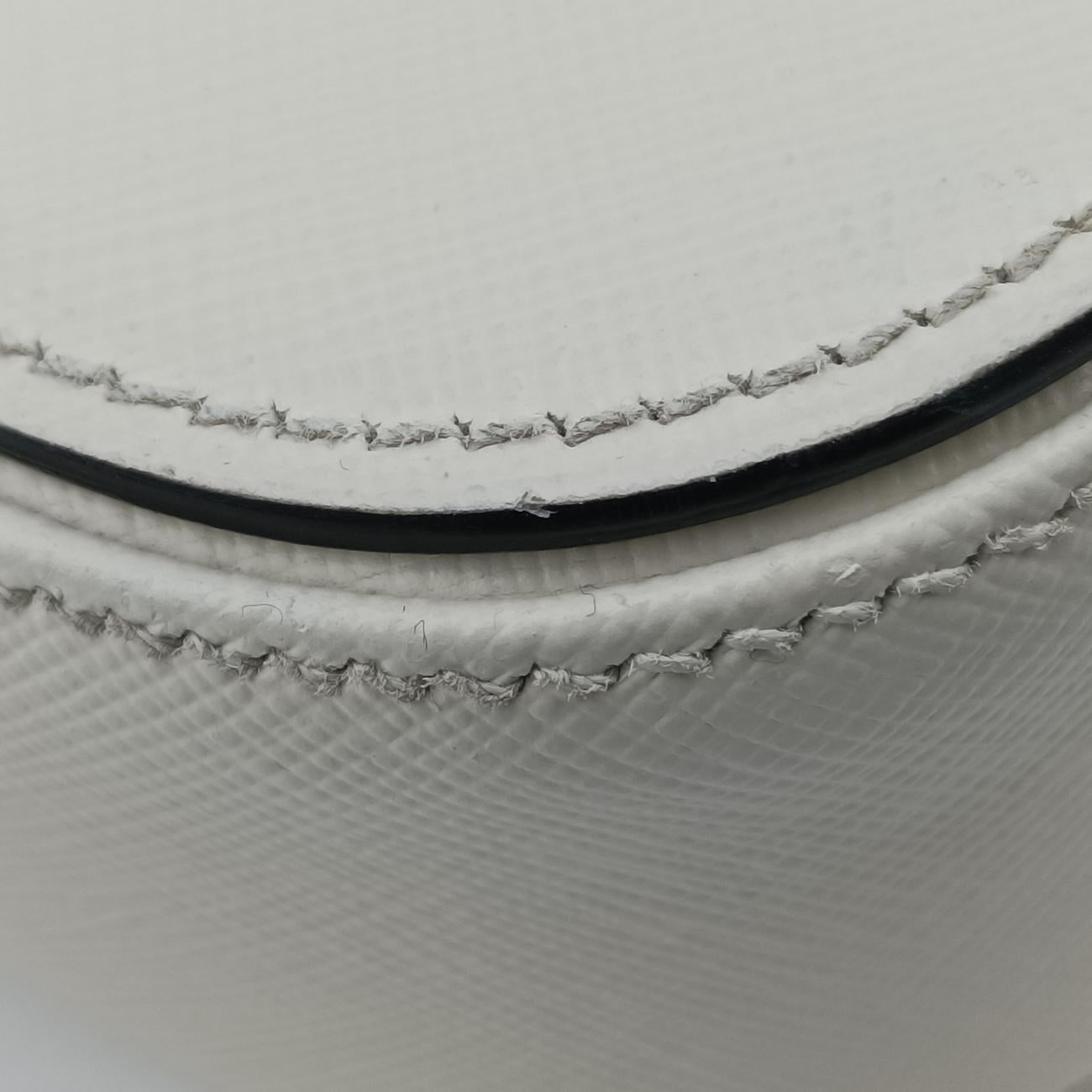 Sidonie White SAFFIANO　Leather 1BD219 25 Fシドニー ホワイト サフィアーノレザー 1BD219 25 F