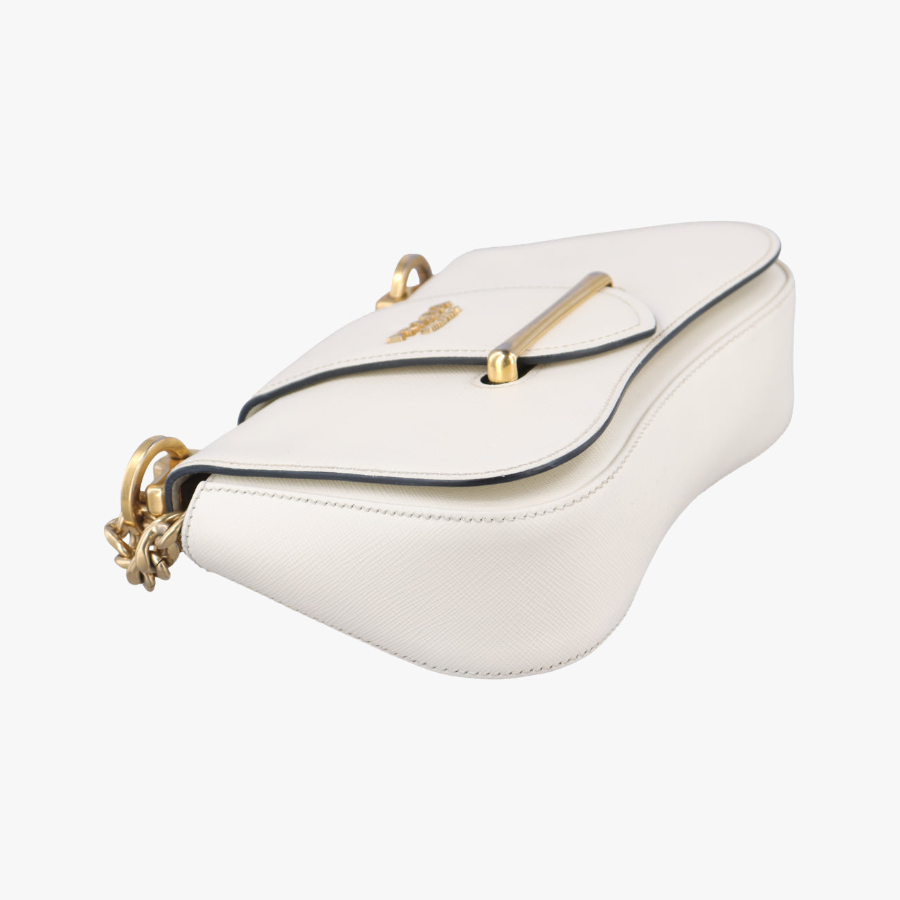 Sidonie White SAFFIANO　Leather 1BD219 25 Fシドニー ホワイト サフィアーノレザー 1BD219 25 F