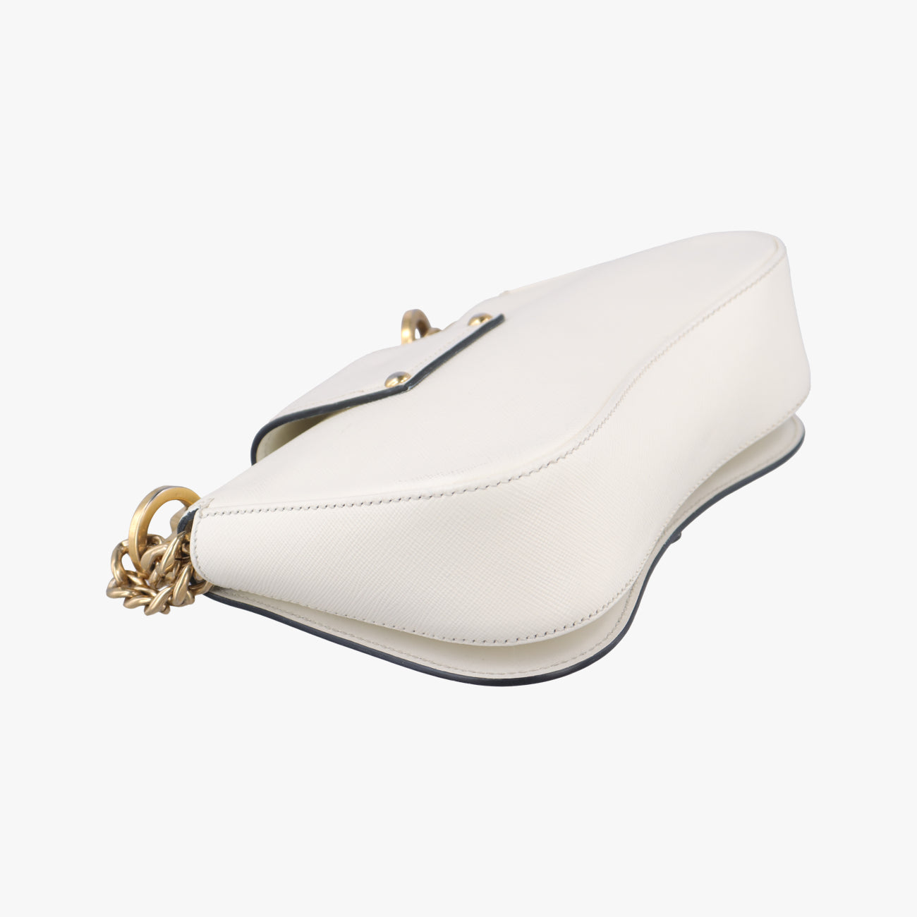 Sidonie White SAFFIANO　Leather 1BD219 25 Fシドニー ホワイト サフィアーノレザー 1BD219 25 F