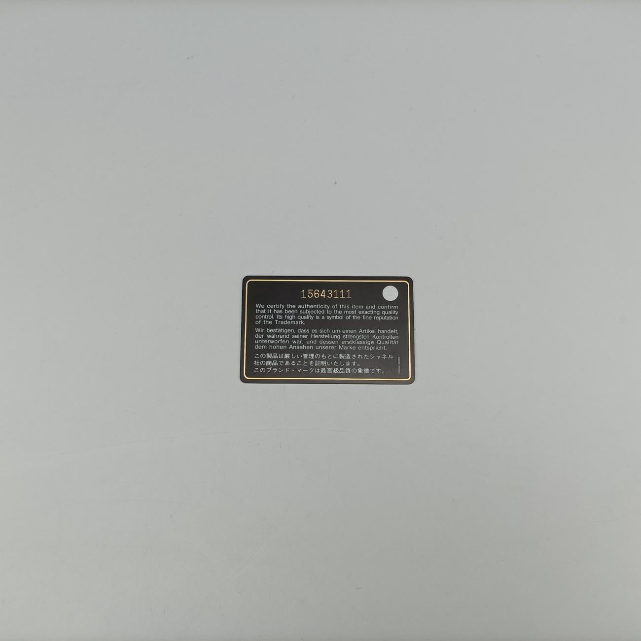 BOY CHANEL Black×white Leather A66713 15643111ボーイシャネル ブラック×ホワイト レザー A66713 15643111