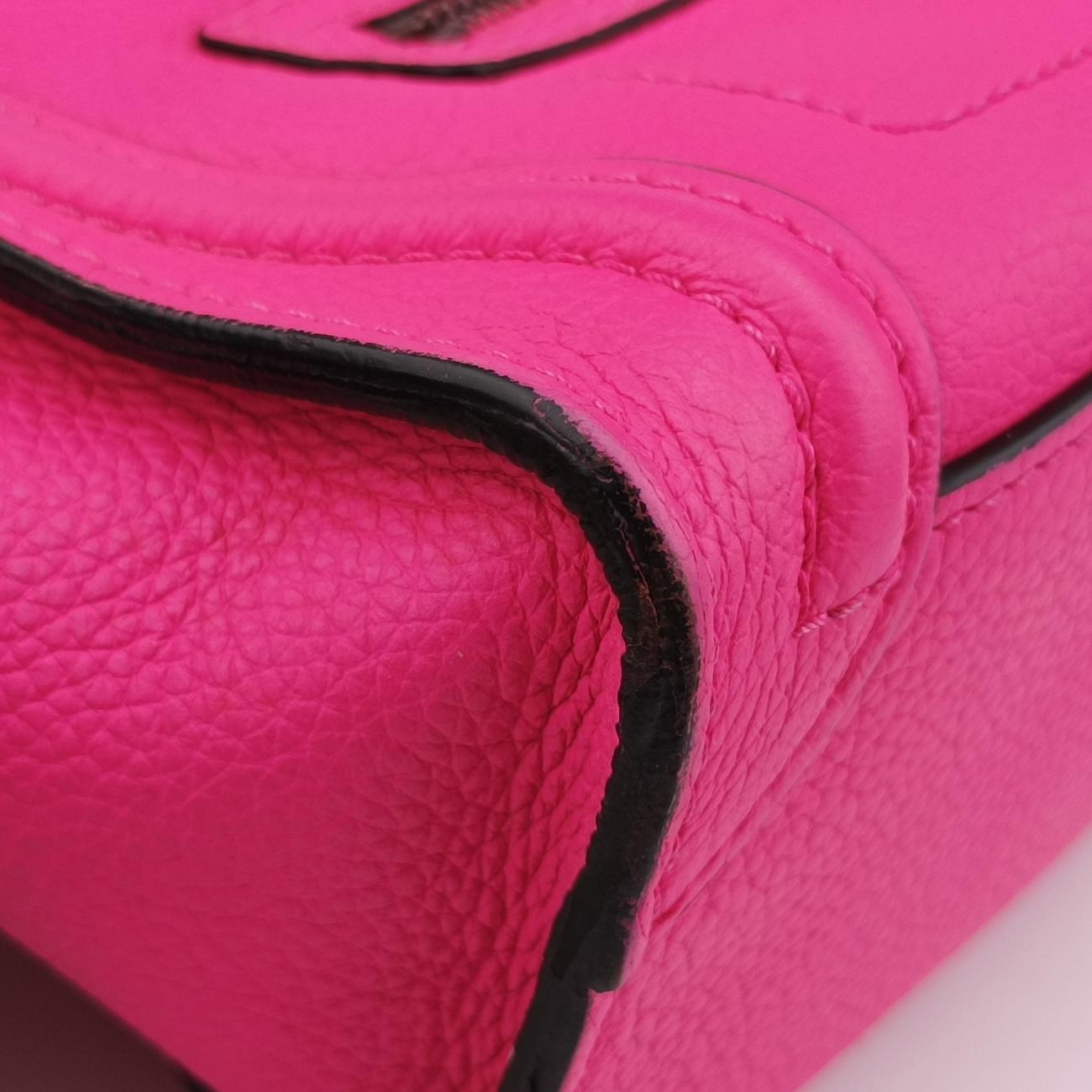 luggage nano shopper Pink Leather S-MM-1121ラゲージナノショッパー ピンク レザー S-MM-1121