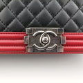 BOY CHANEL Red×black lambskin A67087 17951623ボーイシャネル レッド×ブラック ラムスキン A67087 17951623
