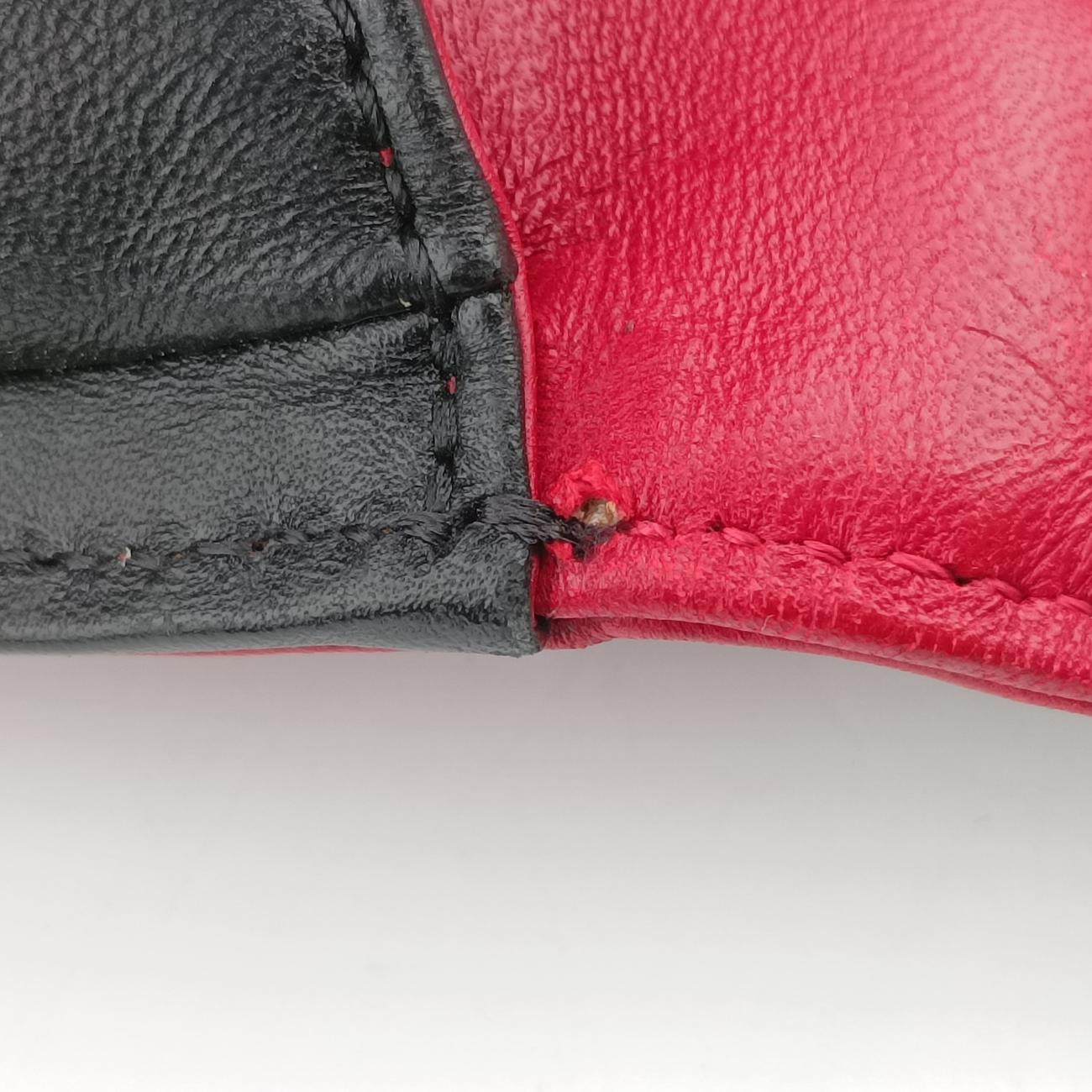 BOY CHANEL Red×black lambskin A67087 17951623ボーイシャネル レッド×ブラック ラムスキン A67087 17951623