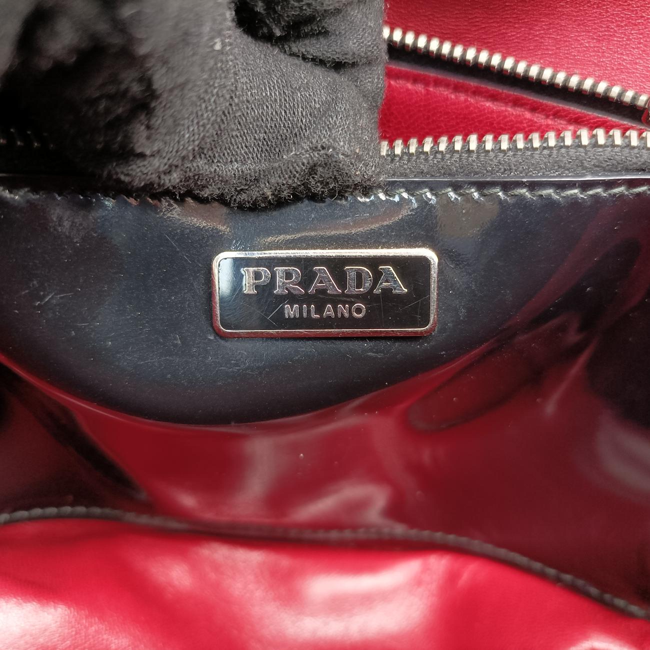 Sound Crystal Studded Crossbody Black Patent 110サウンド クリスタル スタッズ クロスボディ ブラック パテント 110