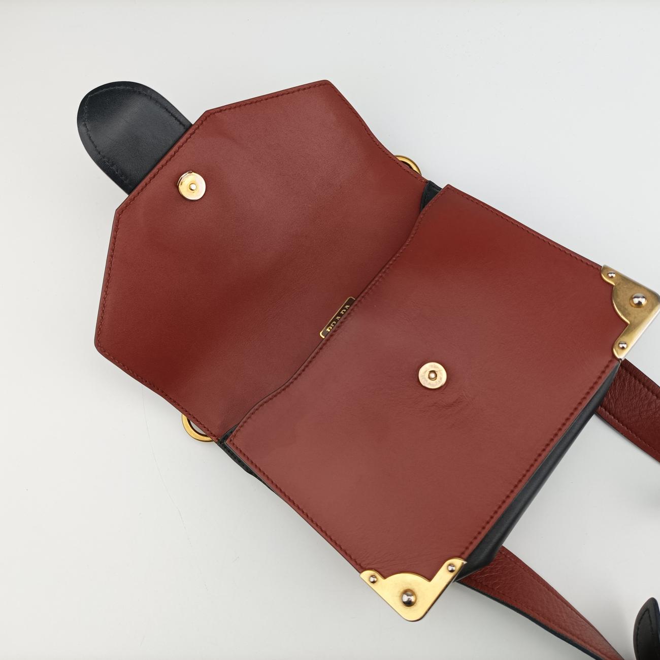 Animalier Cahier Lions Head Burgundy×black Leather 1BD089 25カイエ ライオンヘッド ワインレッド×ブラック レザー 1BD089 25