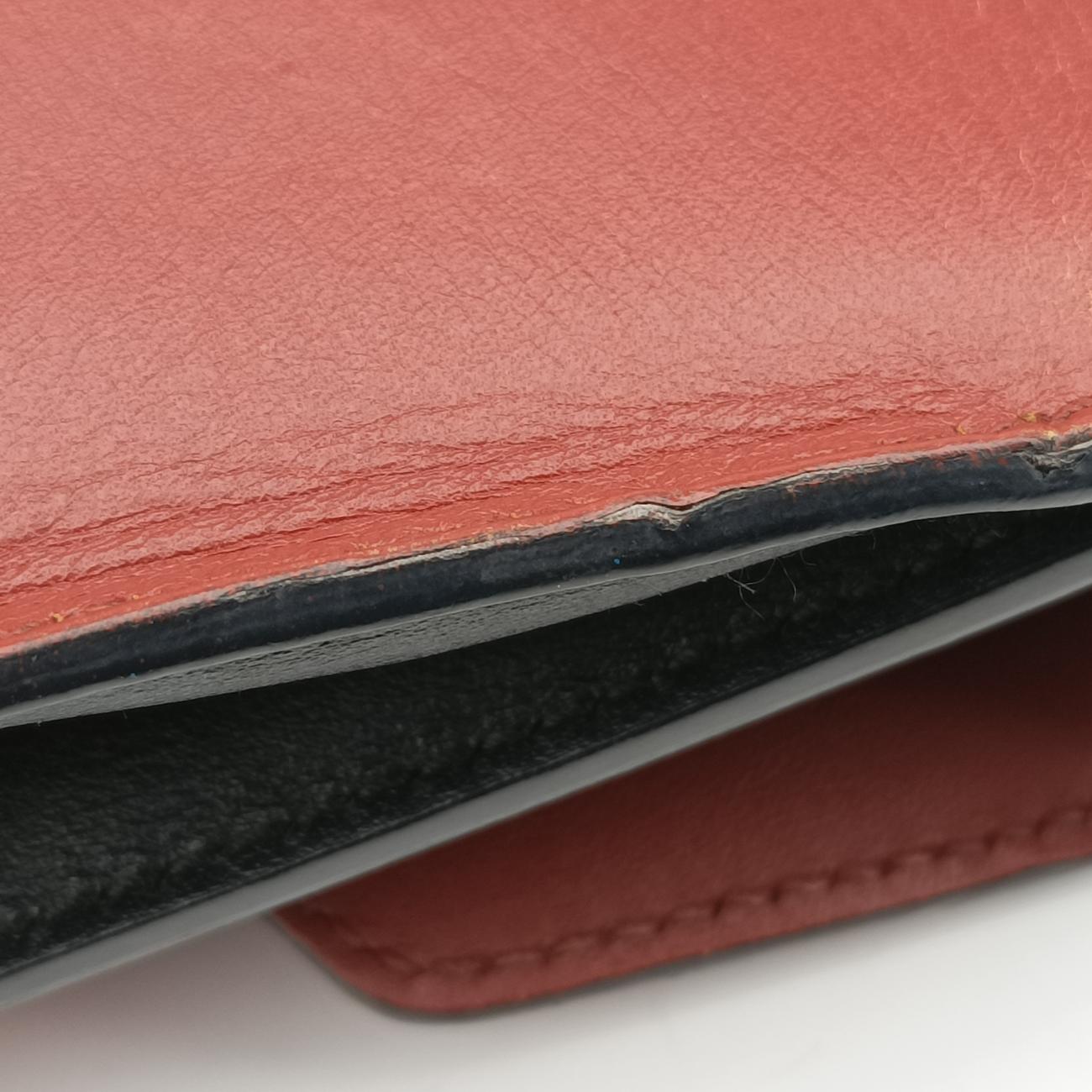 Animalier Cahier Lions Head Burgundy×black Leather 1BD089 25カイエ ライオンヘッド ワインレッド×ブラック レザー 1BD089 25