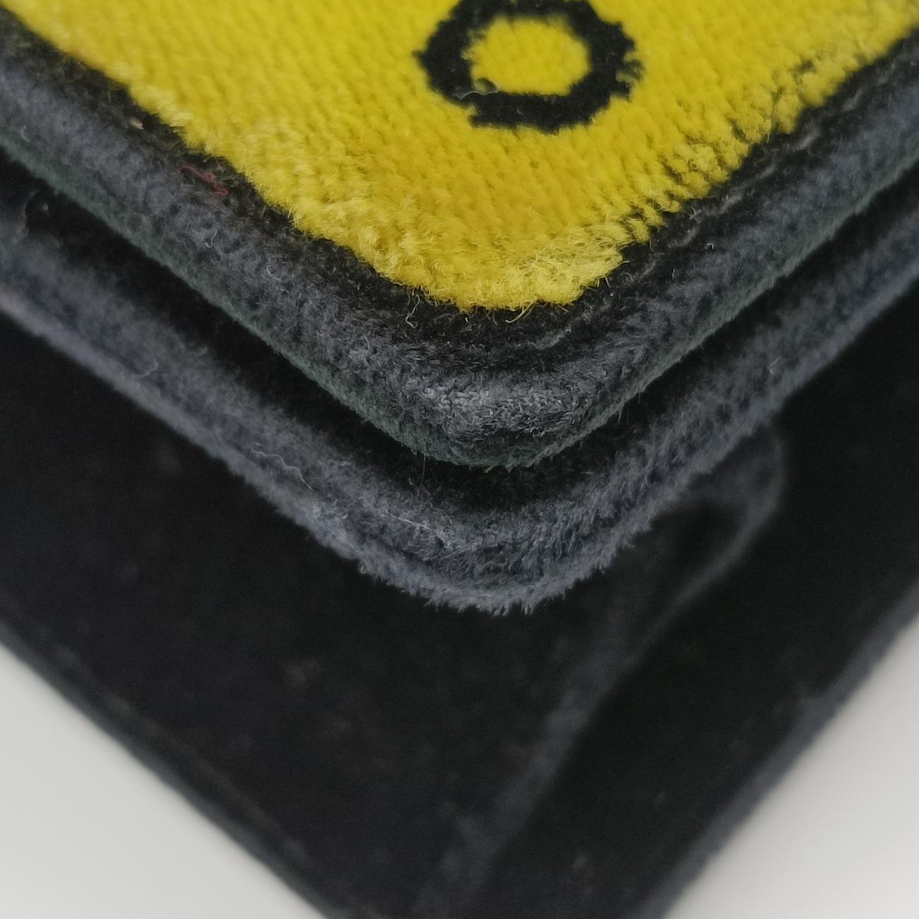 Cahier Green×Multicolour velour 1BD075 24カイエ グリーン×マルチカラー ベロア 1BD075 24