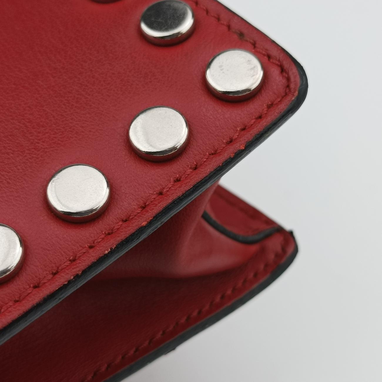 Comic Print Black x Red x Multicolor leather 1BD121 25コミック プリント ブラック×レッド×マルチカラー レザー 1BD121 25