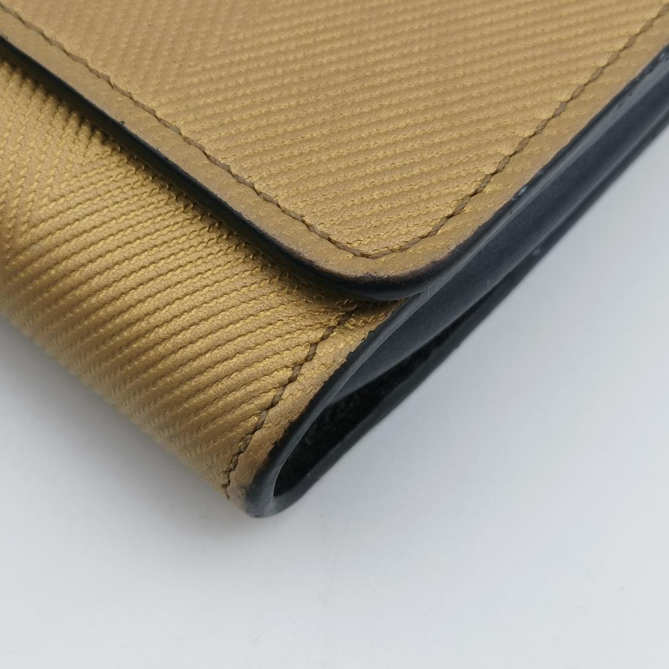 Portefeuille Twist Black x Brown x Golden Monogram Reverse M64478 SP4196ポルトフォイユ ツイスト ブラックxブラウン×ゴールド モノグラム リバース M64478 SP4196