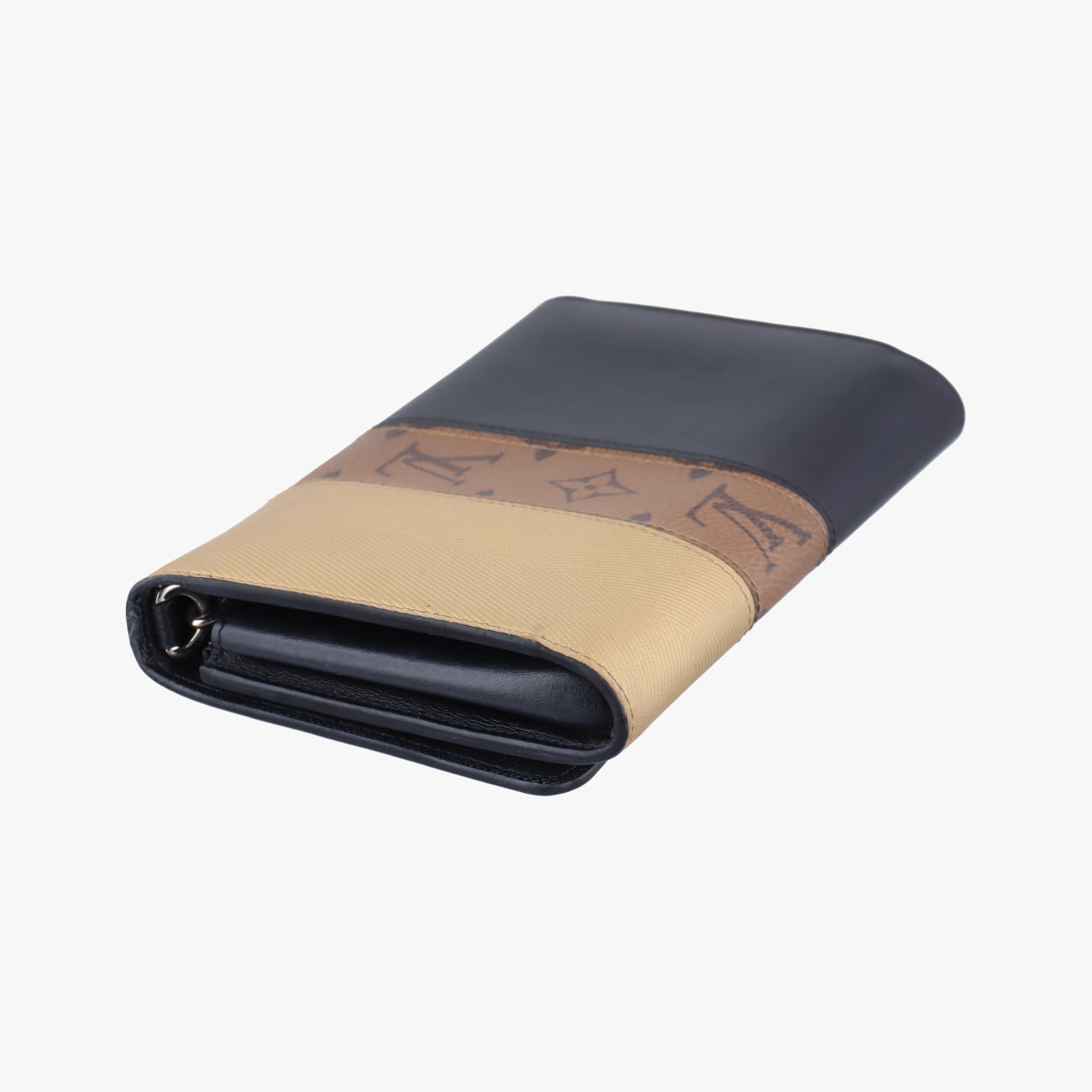 Portefeuille Twist Black x Brown x Golden Monogram Reverse M64478 SP4196ポルトフォイユ ツイスト ブラックxブラウン×ゴールド モノグラム リバース M64478 SP4196