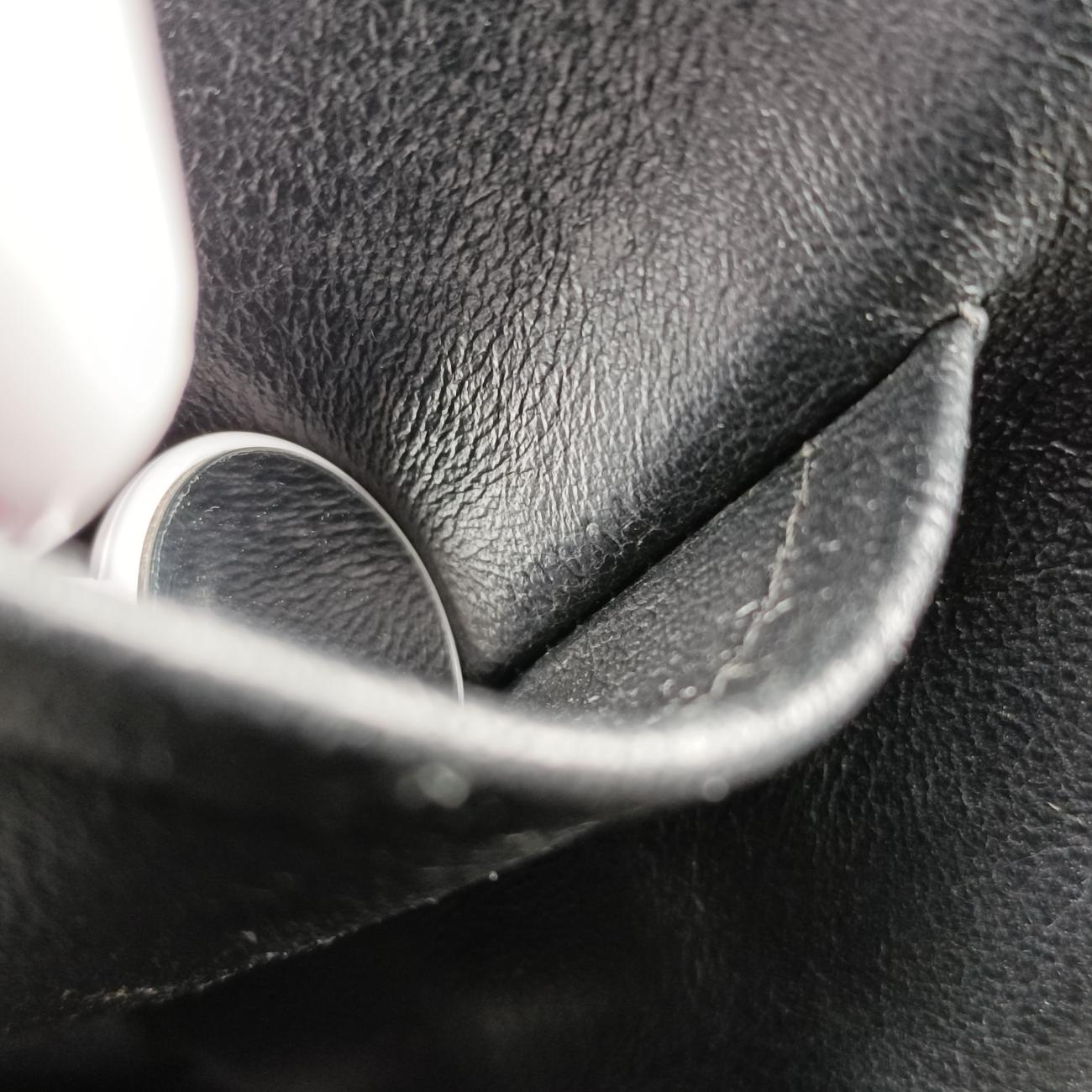 Malletage Alma PM ROUGE×Black Leather FO4114マルタージュアルマPM ルージュ×ブラック レザー FO4114