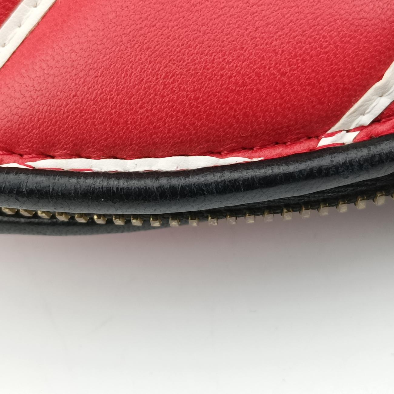 Malletage Alma PM ROUGE×Black Leather FO4114マルタージュアルマPM ルージュ×ブラック レザー FO4114