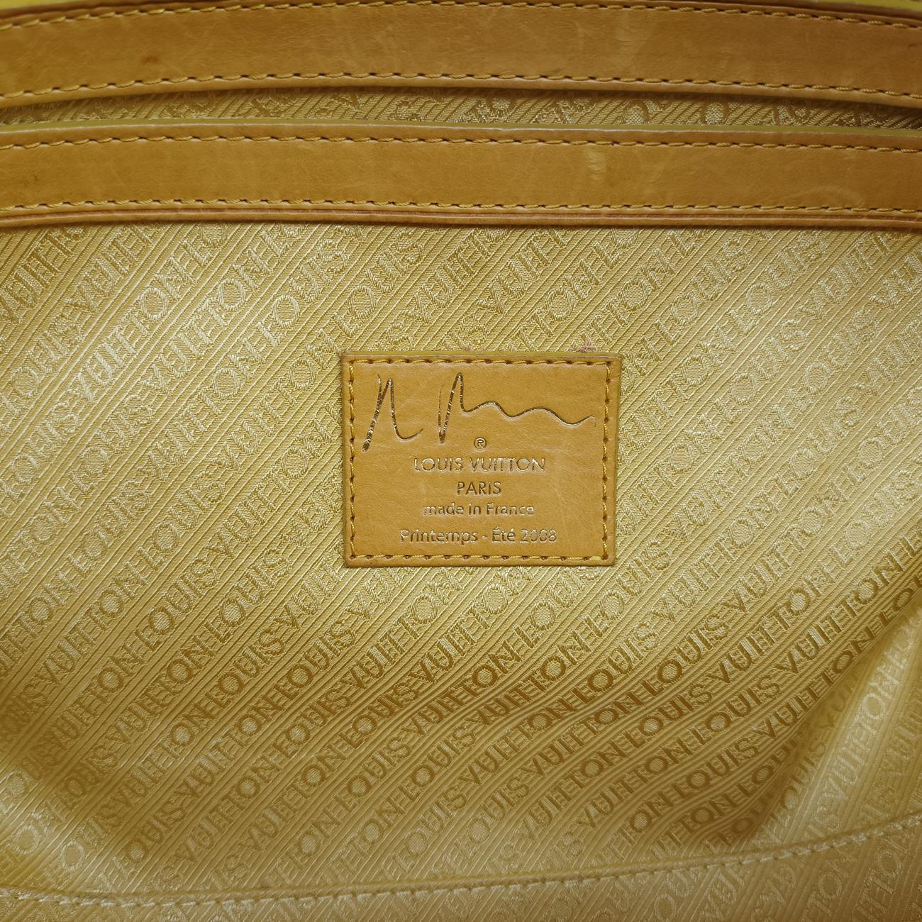 Richard Prince Collection Weekender PM Jaune Monogram Pulp M95733 MI0098ウィークエンダーPM「リチャードプリンス」 コラボレーション ジョーヌ モノグラム パルプ M95733 MI0098