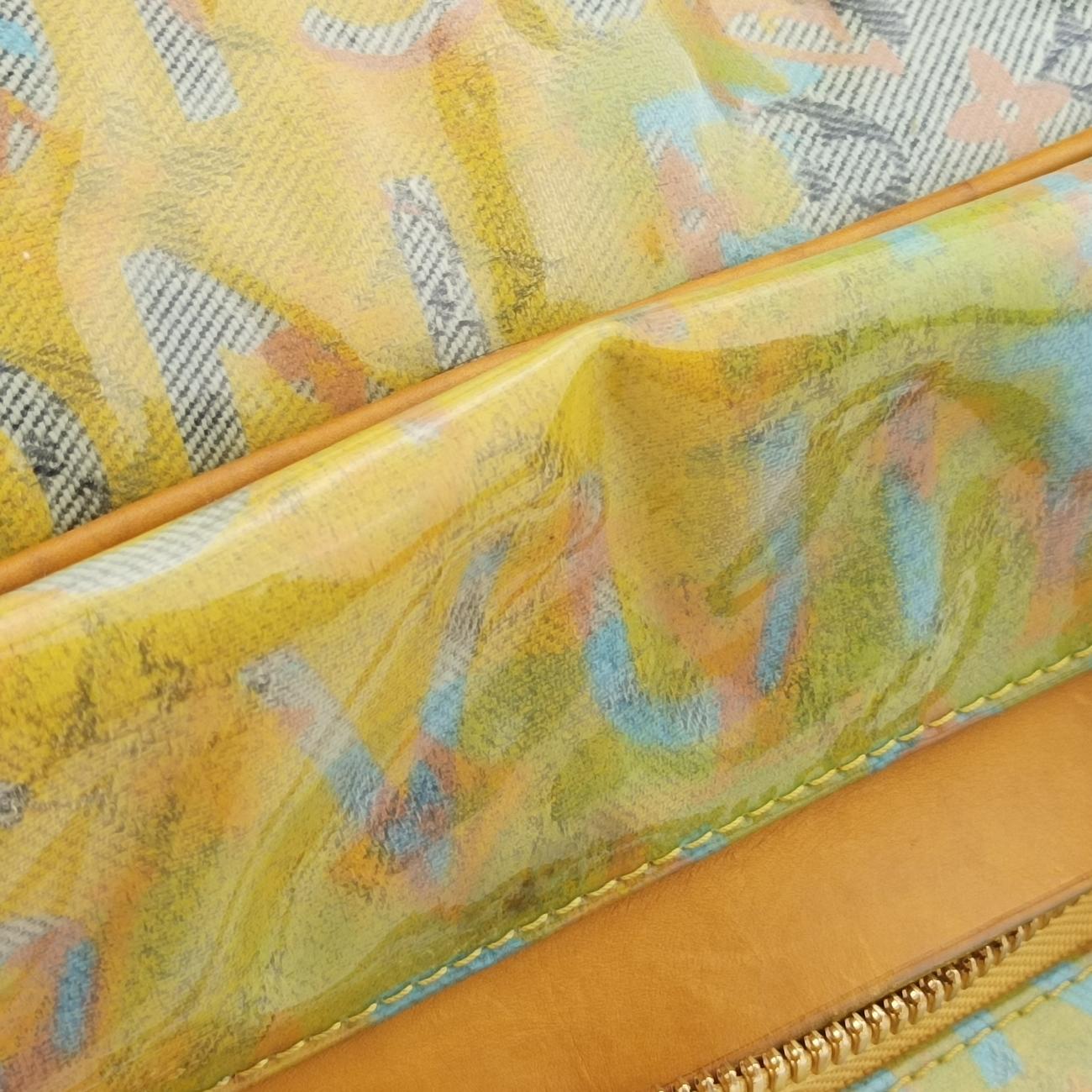 Richard Prince Collection Weekender PM Jaune Monogram Pulp M95733 MI0098ウィークエンダーPM「リチャードプリンス」 コラボレーション ジョーヌ モノグラム パルプ M95733 MI0098