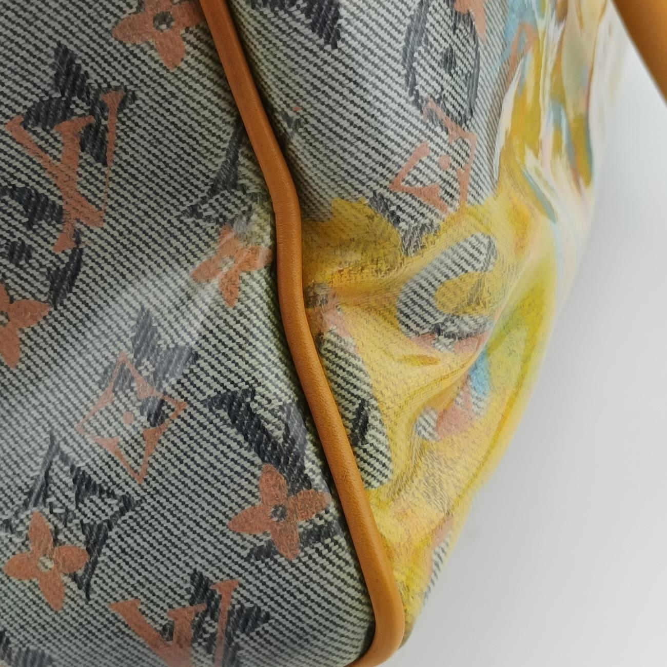 Richard Prince Collection Weekender PM Jaune Monogram Pulp M95733 MI0098ウィークエンダーPM「リチャードプリンス」 コラボレーション ジョーヌ モノグラム パルプ M95733 MI0098