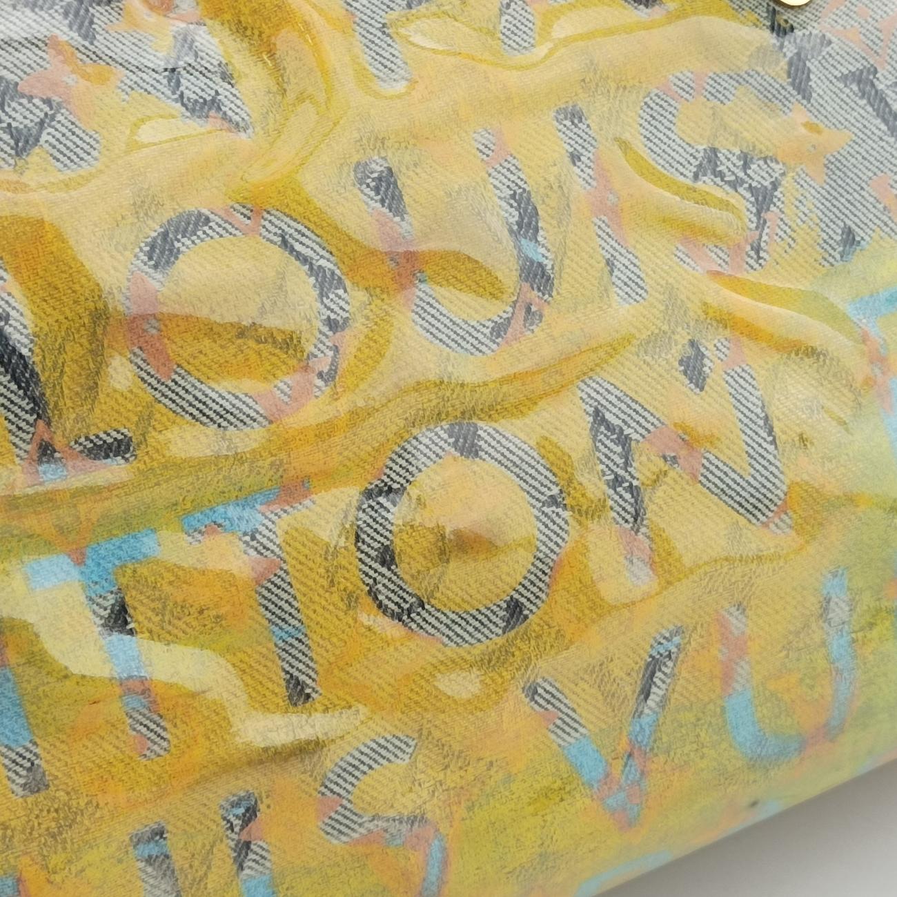 Richard Prince Collection Weekender PM Jaune Monogram Pulp M95733 MI0098ウィークエンダーPM「リチャードプリンス」 コラボレーション ジョーヌ モノグラム パルプ M95733 MI0098