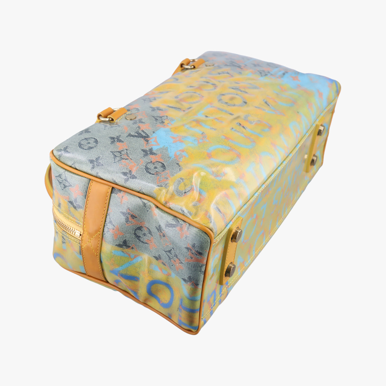 Richard Prince Collection Weekender PM Jaune Monogram Pulp M95733 MI0098ウィークエンダーPM「リチャードプリンス」 コラボレーション ジョーヌ モノグラム パルプ M95733 MI0098