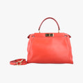 PEEKABOO Orange Leather 8BN226 8BN226-Q4J-148-2372ピーカブー オレンジ レザー 8BN226 8BN226-Q4J-148-2372