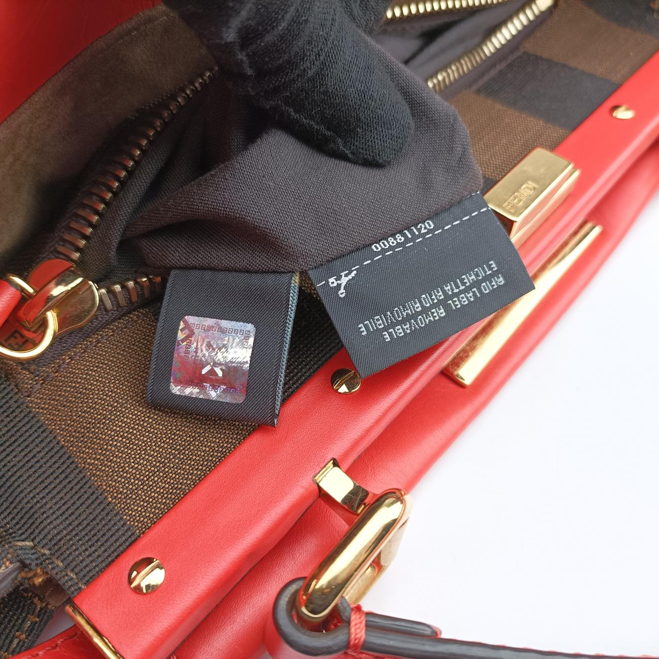 PEEKABOO Orange Leather 8BN226 8BN226-Q4J-148-2372ピーカブー オレンジ レザー 8BN226 8BN226-Q4J-148-2372