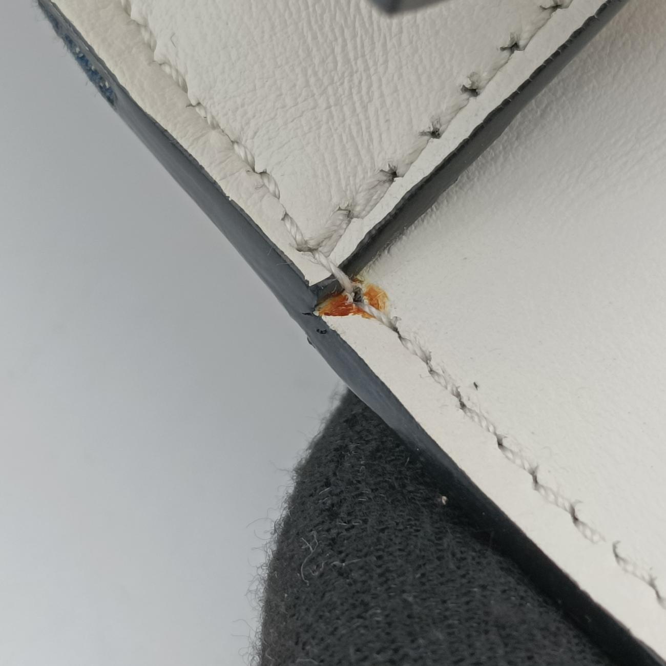 Cahier  tassen Leder Multicolour Leather×Denim 1BD045 25カイエ タッセン レダー マルチカラー レザー×デニム 1BD045 25