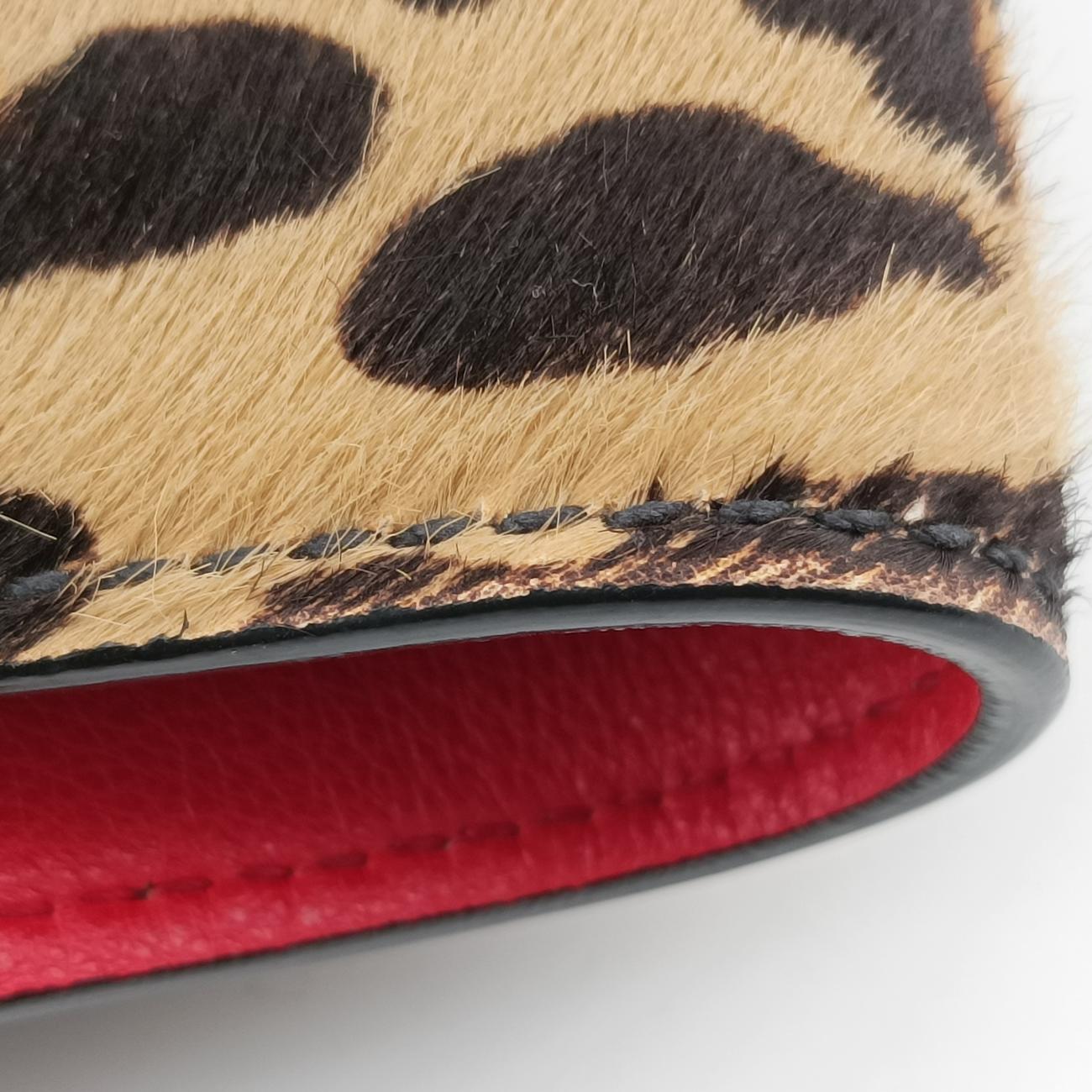 Twin Pocket Black×Multicolour leather×Ponyhair 1BG625 180/Aツインポケット ブラック×マルチカラー レザー×ハラコ 1BG625 180/A