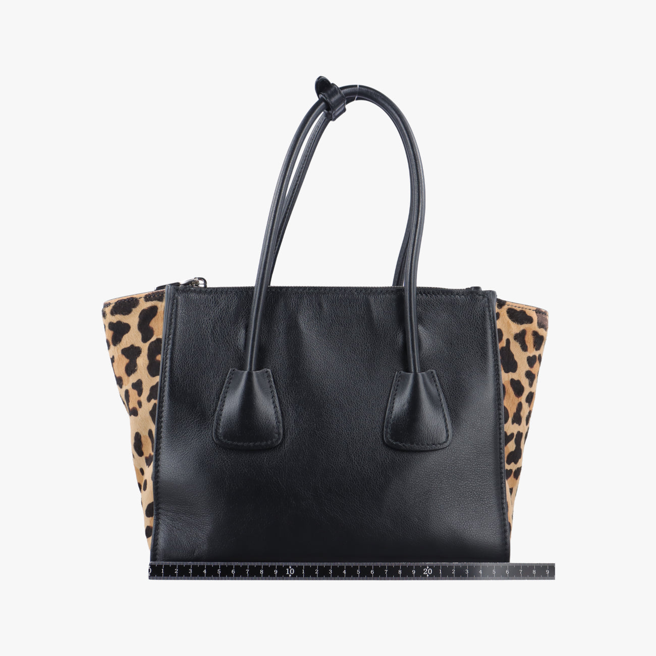 Twin Pocket Black×Multicolour leather×Ponyhair 1BG625 180/Aツインポケット ブラック×マルチカラー レザー×ハラコ 1BG625 180/A