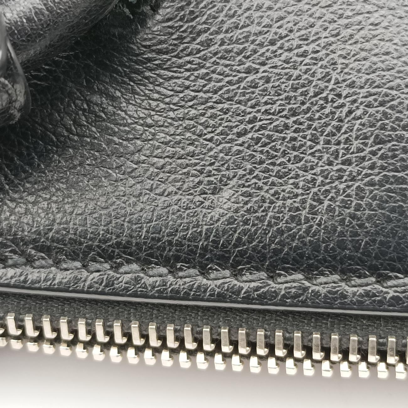 Twin Pocket Black×Multicolour leather×Ponyhair 1BG625 180/Aツインポケット ブラック×マルチカラー レザー×ハラコ 1BG625 180/A