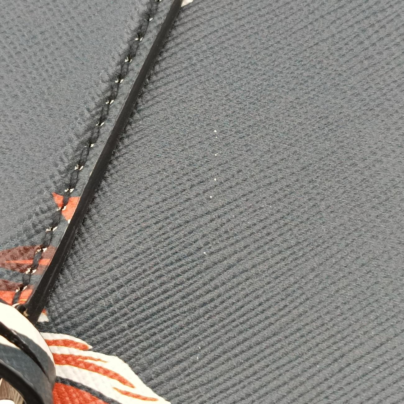 Saffiano leather Green×Multicolour Saffiano leather 7/Iハワイアンプリント グリーン×マルチカラー サフィアーノ レザー 7/I