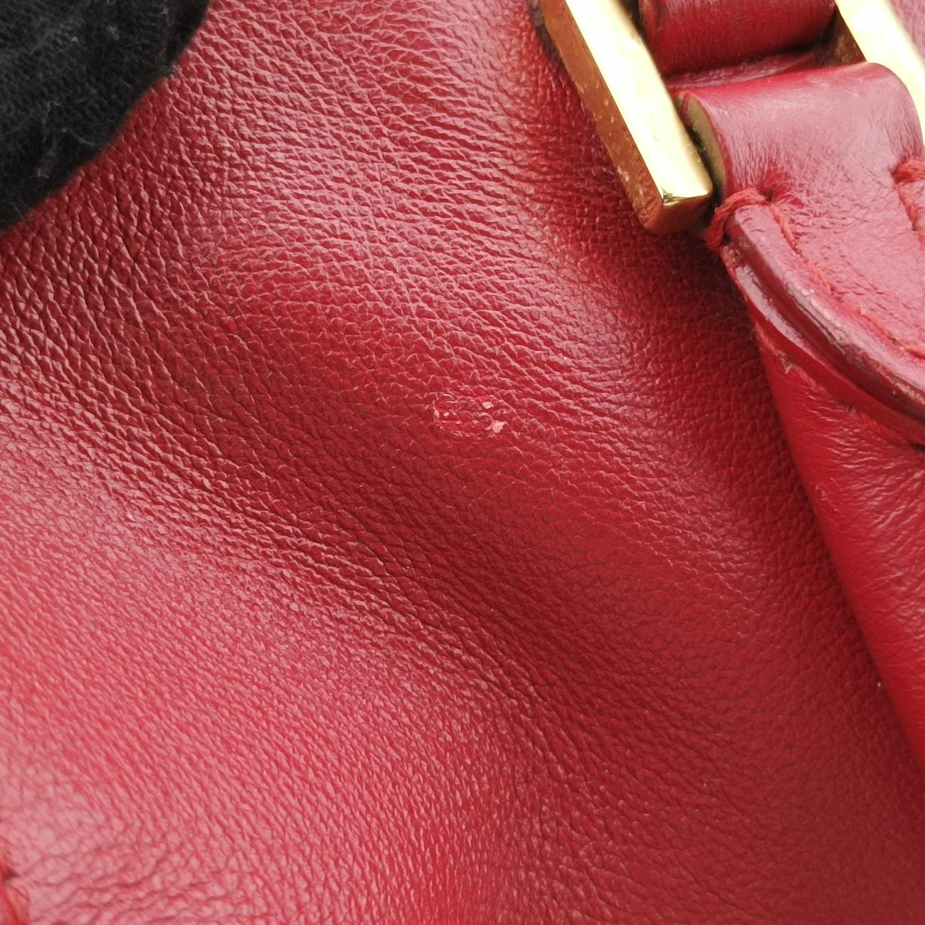 Baby Cabas Red Leather 400914 GNR400914.0915ベイビーカバス レッド レザー 400914 GNR400914.0915