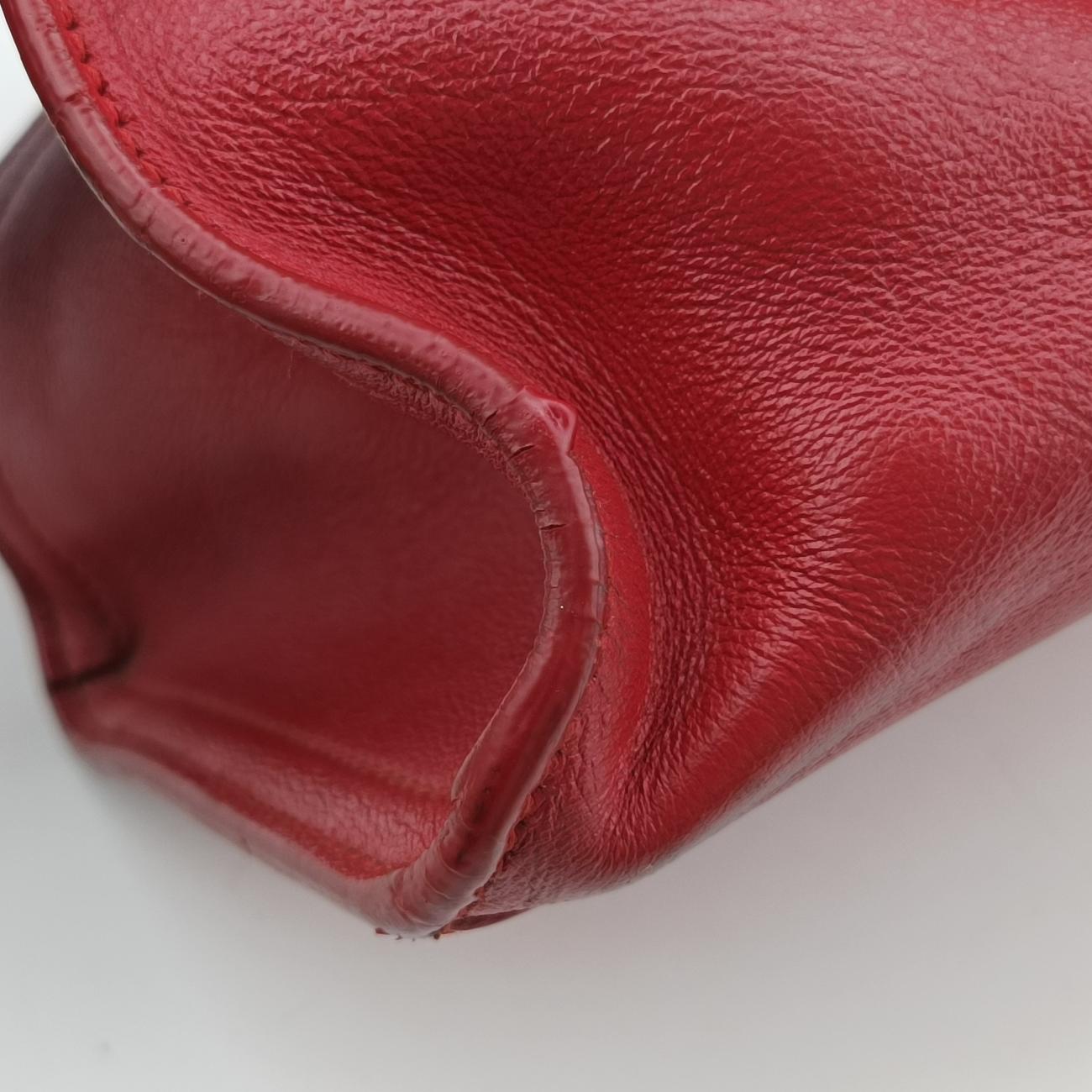 Baby Cabas Red Leather 400914 GNR400914.0915ベイビーカバス レッド レザー 400914 GNR400914.0915