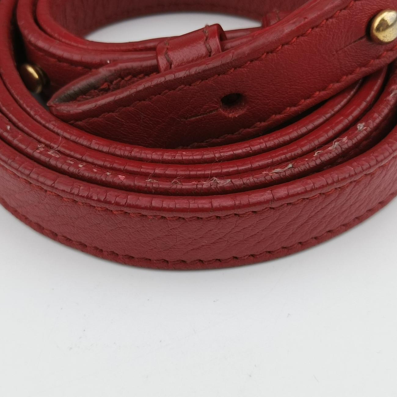 Baby Cabas Red Leather 400914 GNR400914.0915ベイビーカバス レッド レザー 400914 GNR400914.0915