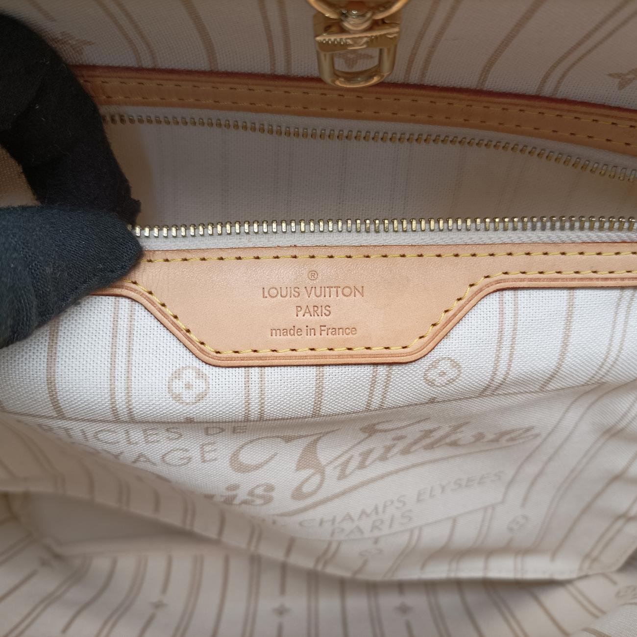 Neverfull MM Azur Damier Canvas N51107 SP0171ネヴァーフルMM アズール ダミエキャンバス N51107 SP0171