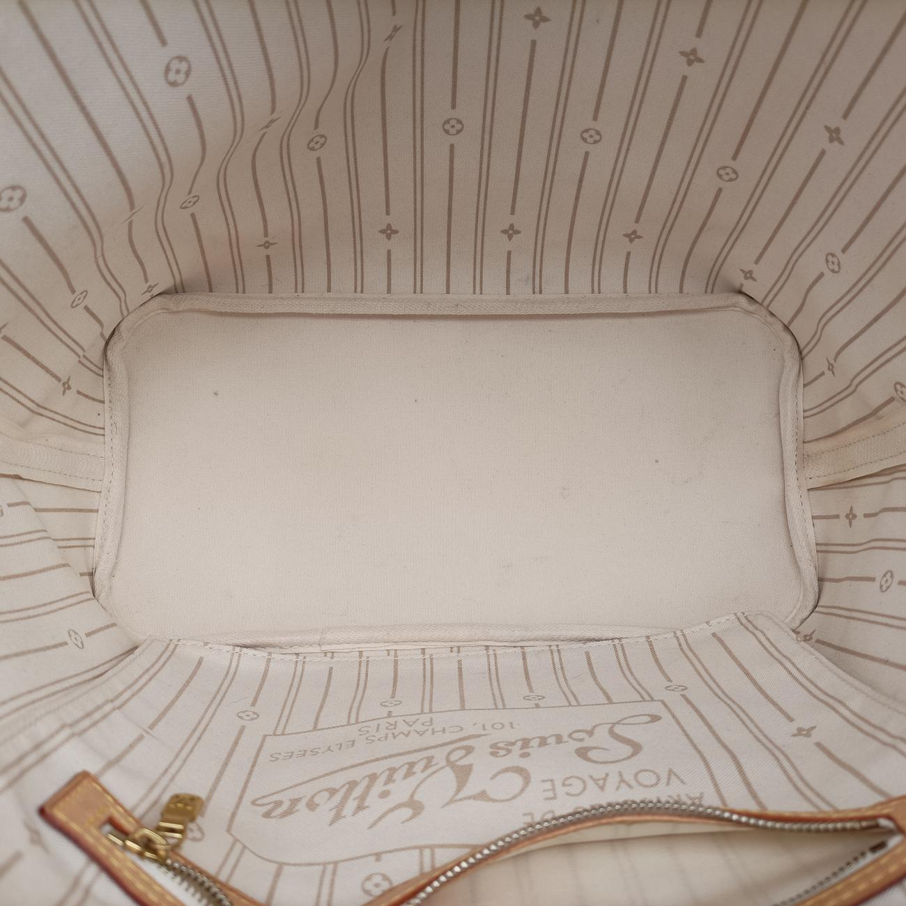 Neverfull MM Azur Damier Canvas N51107 SP0171ネヴァーフルMM アズール ダミエキャンバス N51107 SP0171