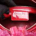 Lady Dior Heart Crystal Cannage Fringe Red×Multicolour Tweed×Enamel 11-MA-1102レディ ディオール ハート クリスタル カナージュ フリンジ レッド×マルチカラー ツイード×エナメル 11-MA-1102