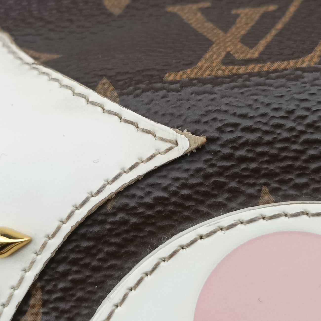 Félicie Brown×pink×multicolor Leather M62415 TJ0137フェリシー モノグラム/ブラウン系×ピンク×マルチカラー モノグラムPVCコーティングキャンバス M62415 TJ0137