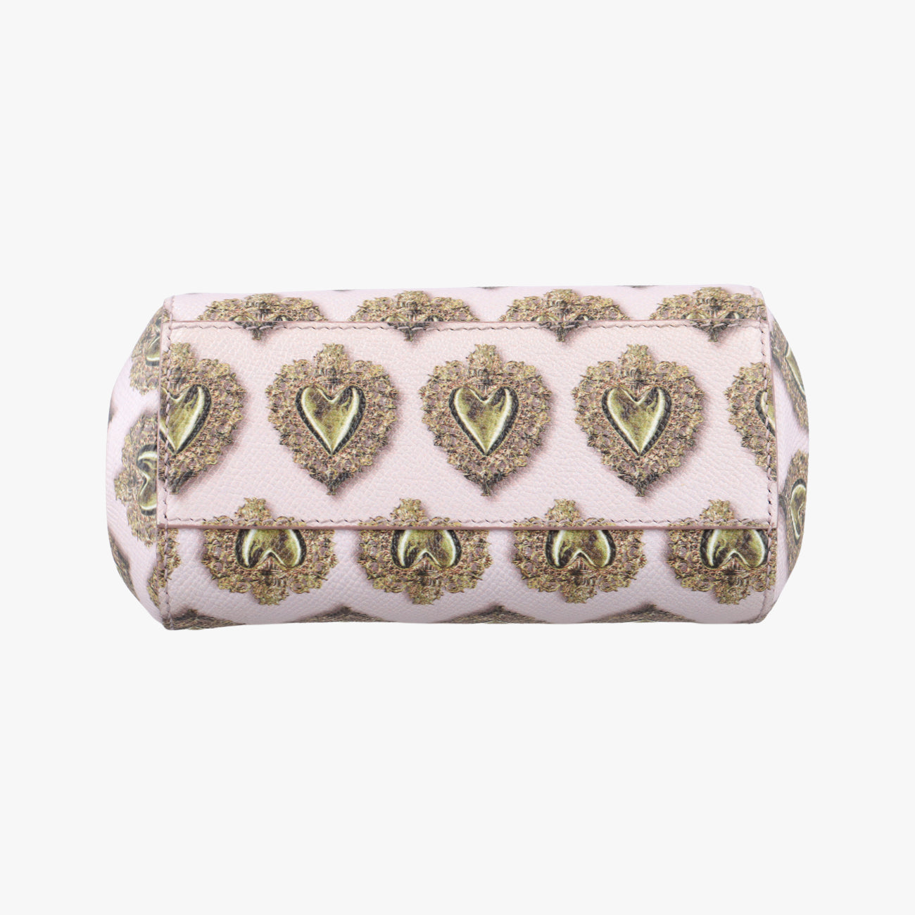 mini Sicily heart print Pink×Multicolour Leather ミニシチリアハートプリント ピンク×マルチカラー レザー 