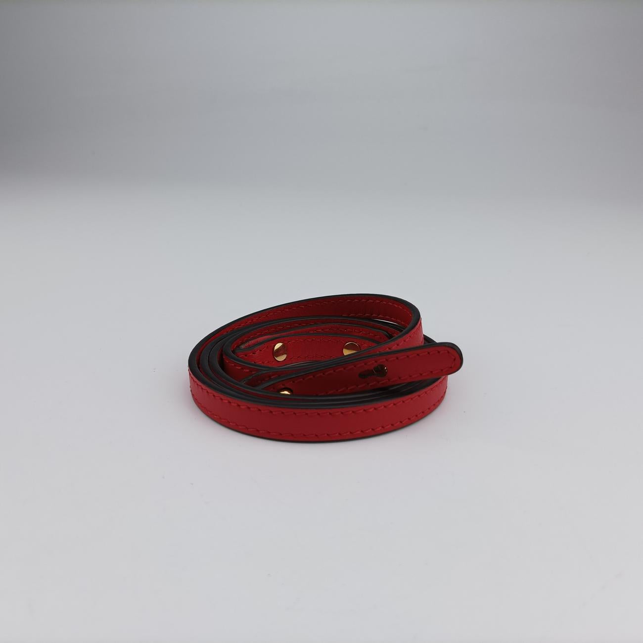 Mini Daria Red x Blue x Multicolor Denim x Leather 01 21 70 65 3ミニダリア レッド×ブルー×マルチカラー デニム×レザー 01 21 70 65 3