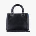 Lady Dior Black×multicolor Leather 18-MA-0145レディディオール ブラック×マルチカラー レザー 18-MA-0145