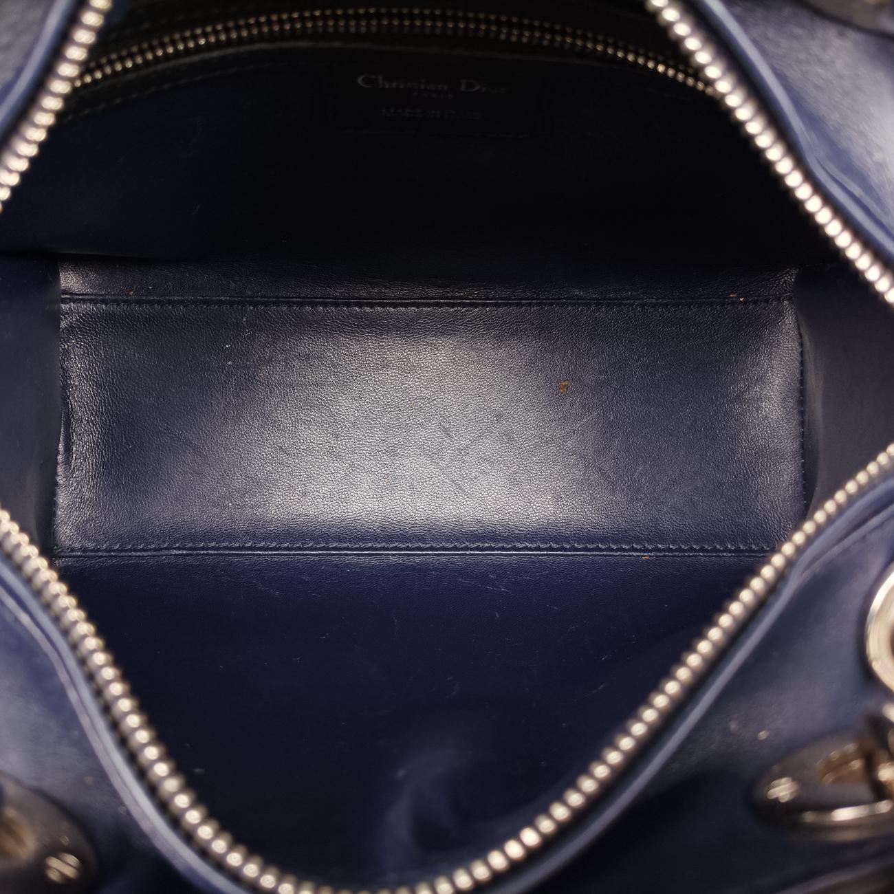 Lady Dior Black×multicolor Leather 18-MA-0145レディディオール ブラック×マルチカラー レザー 18-MA-0145