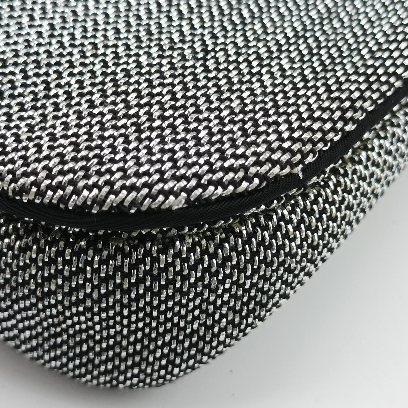 Malice pearl Grey×Black Jacquard × Leather MA-0999マリスパール グレー×ブラック ジャガード x レザー MA-0999