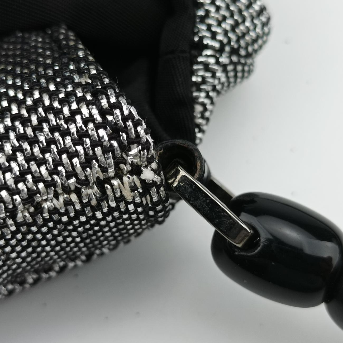 Malice pearl Grey×Black Jacquard × Leather MA-0999マリスパール グレー×ブラック ジャガード x レザー MA-0999