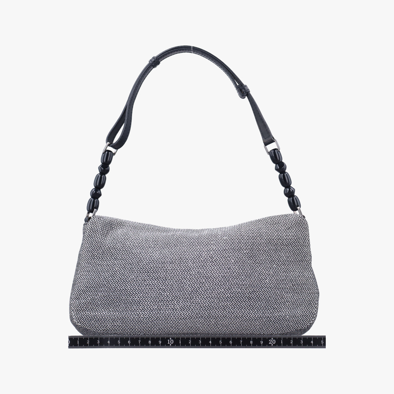 Malice pearl Grey×Black Jacquard × Leather MA-0999マリスパール グレー×ブラック ジャガード x レザー MA-0999